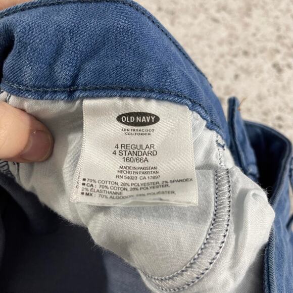 Old Navy jeans women's size 4 ROCKSTAR skinny jeans denim ** medium blue ** - Picture 8 of 14